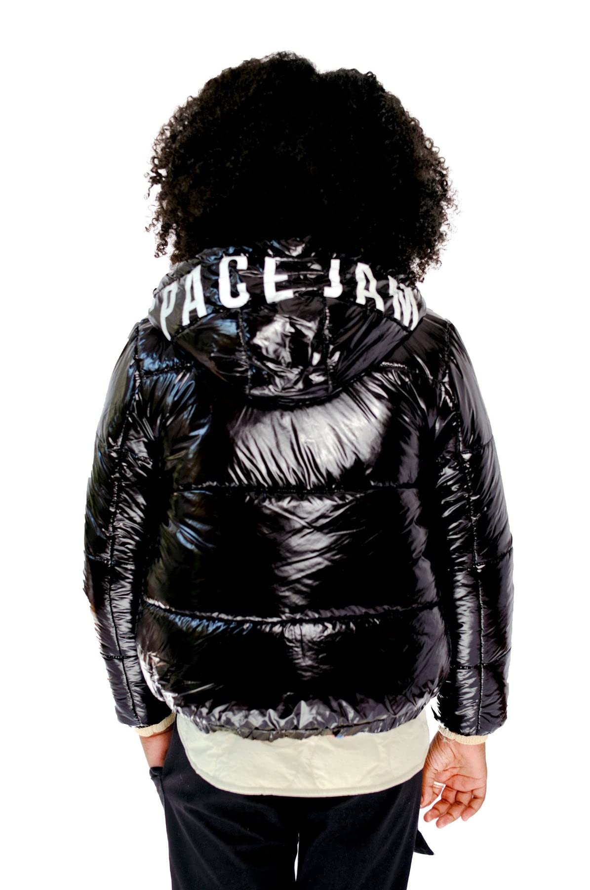 Members Only Cire Puffer With Mash Print Lining Jacket for Girls (Pack of 1) - Image 4