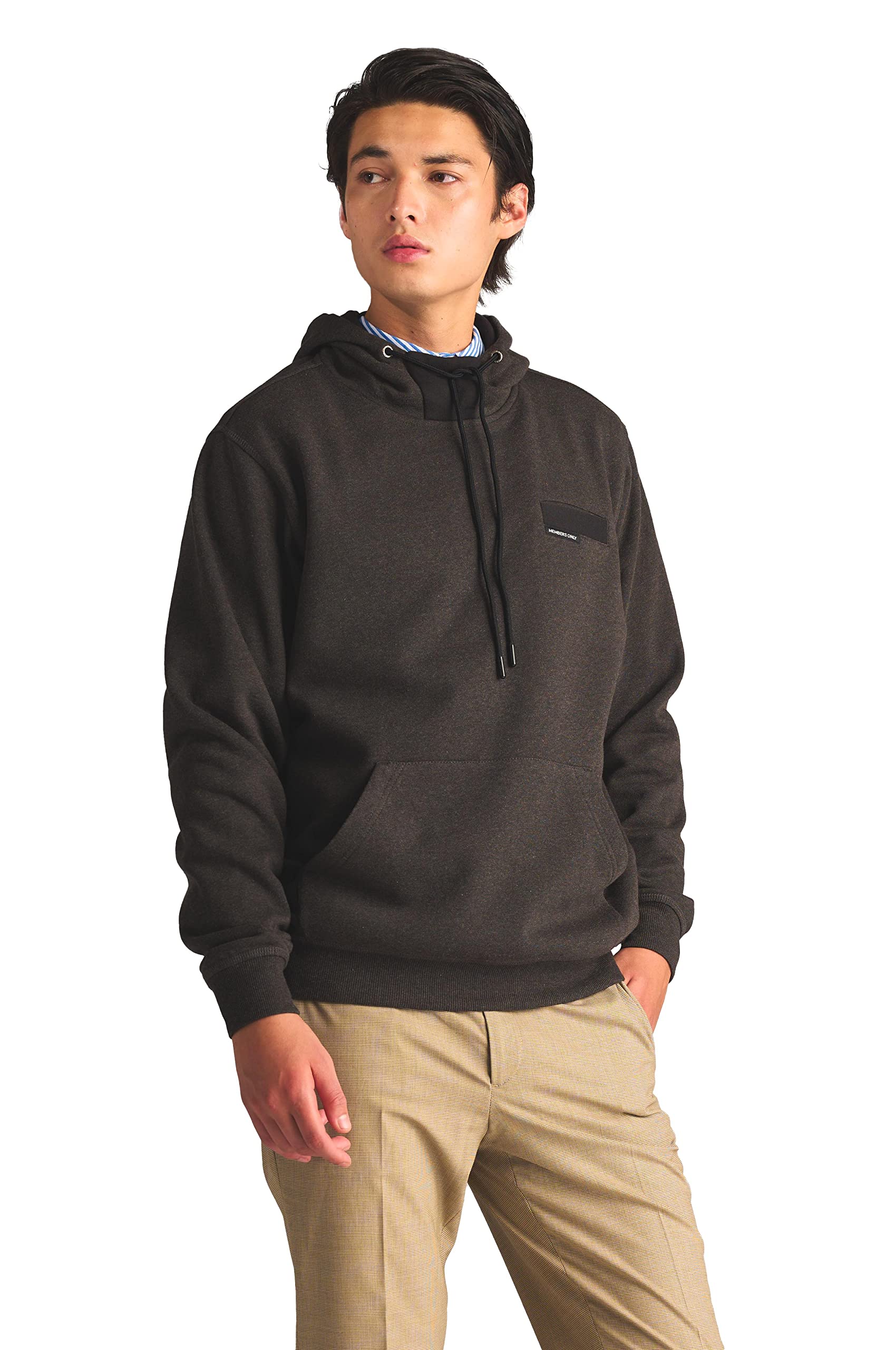 Members Only Men's Jayden Colorblock Hooded Sweatshirt - Image 4