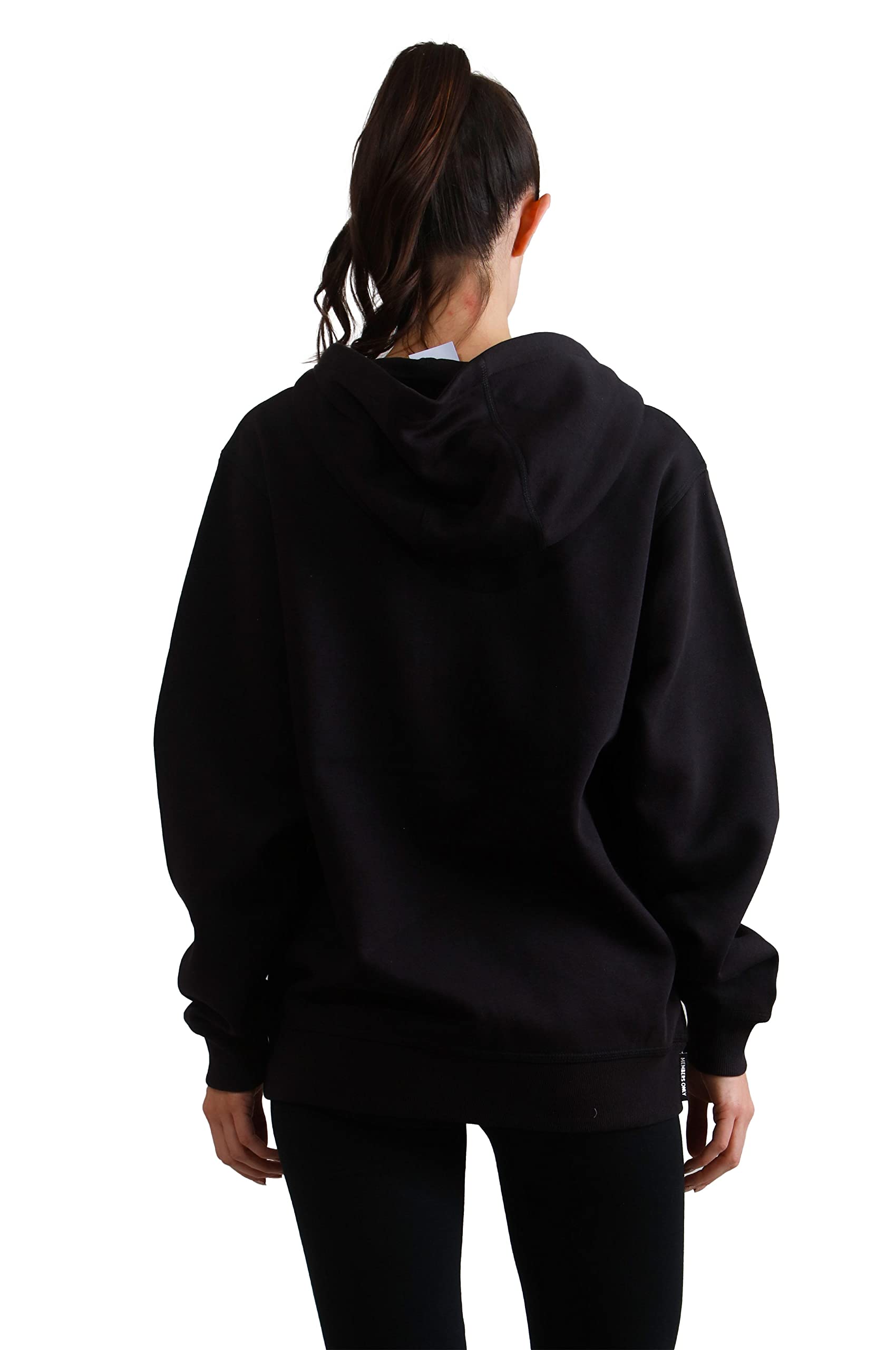 Members Only Women's Brooklyn Zip-Up Oversized Hoodie - Image 6