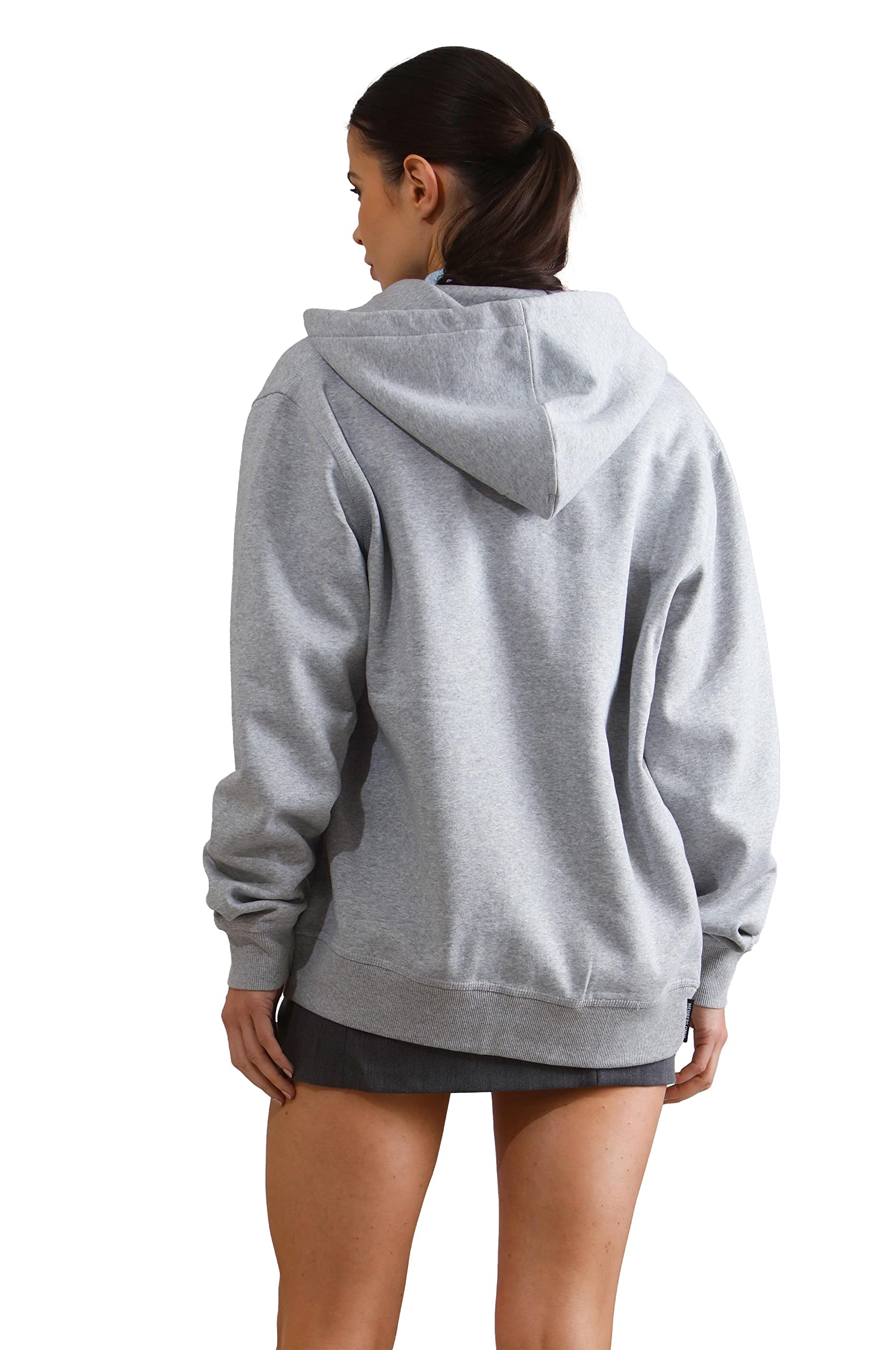 Members Only Women's Brooklyn Zip-Up Oversized Hoodie - Image 6