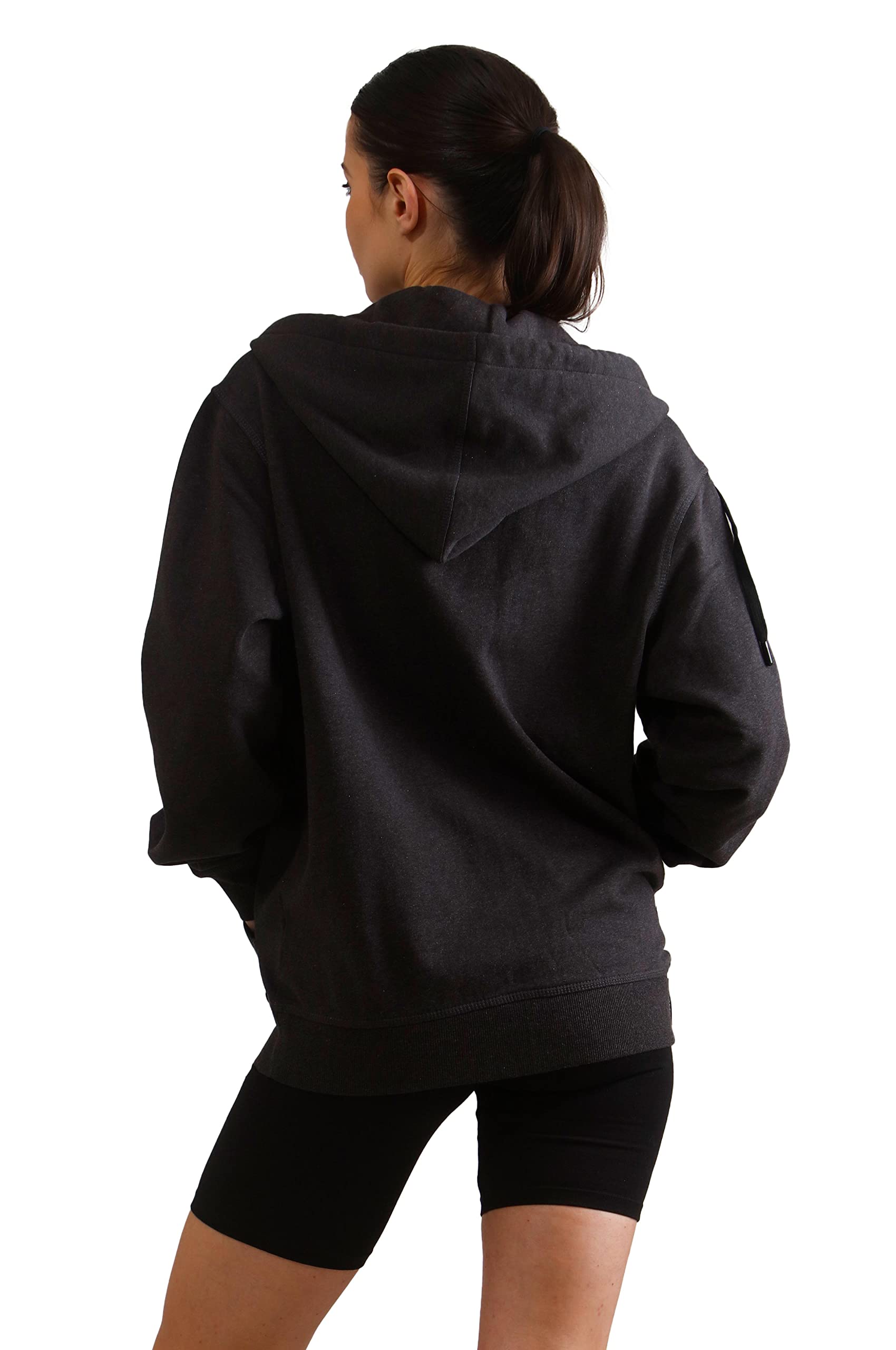 Members Only Women's Brooklyn Zip-Up Oversized Hoodie - Image 4