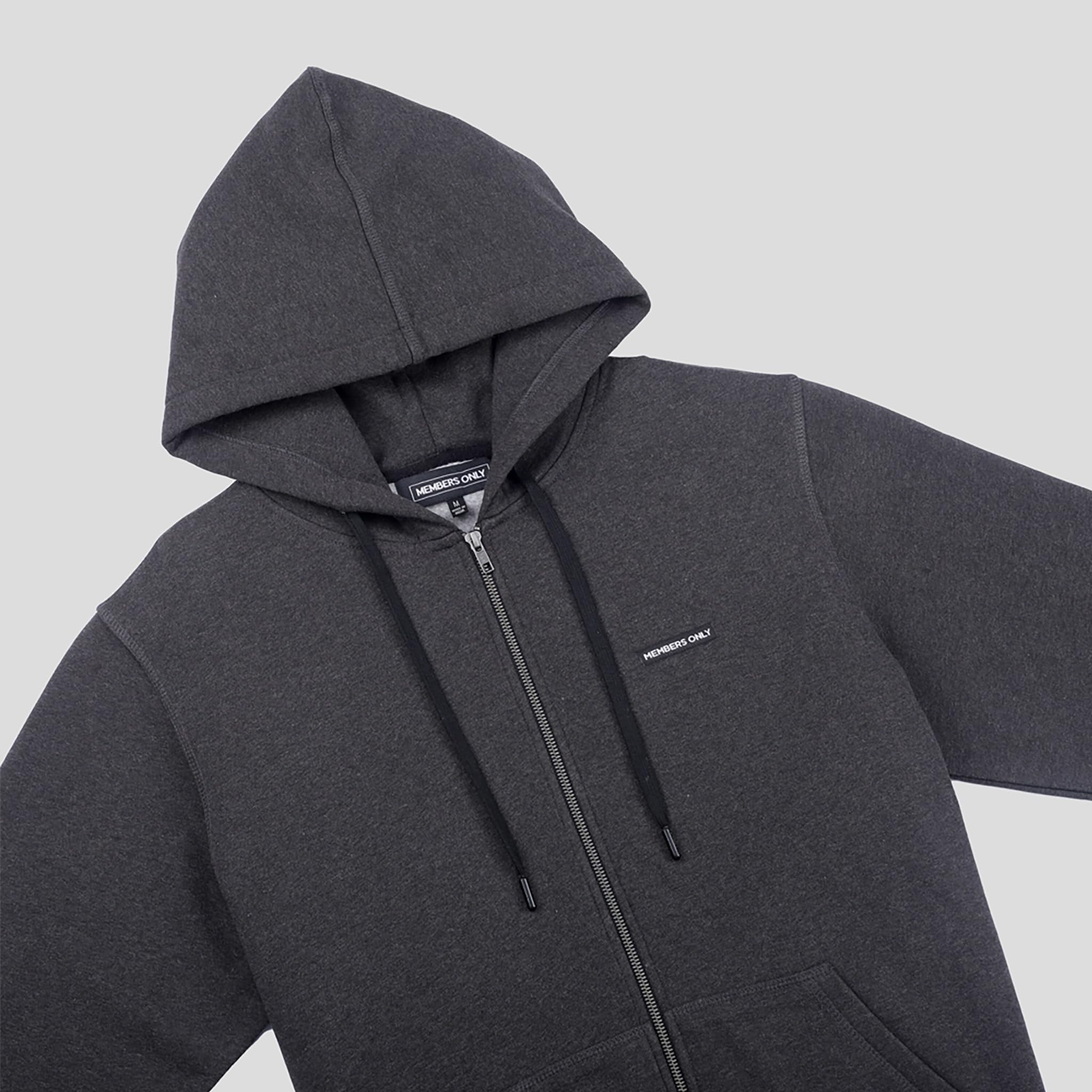 Members Only Women's Brooklyn Zip-Up Oversized Hoodie - Image 7