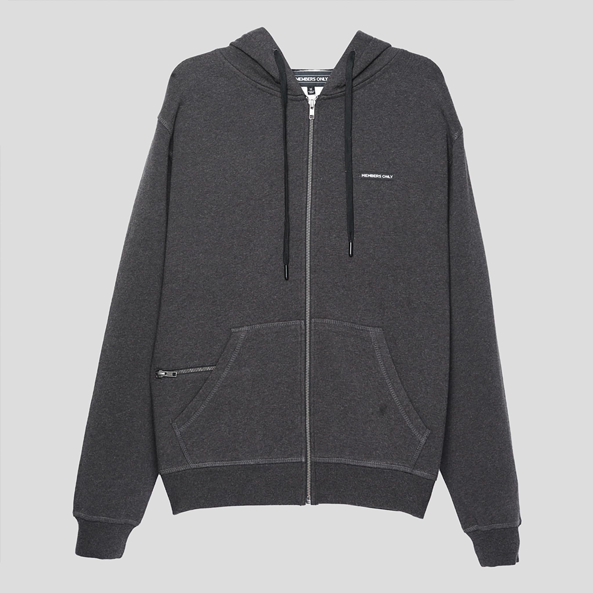 Members Only Women's Brooklyn Zip-Up Oversized Hoodie - Image 8