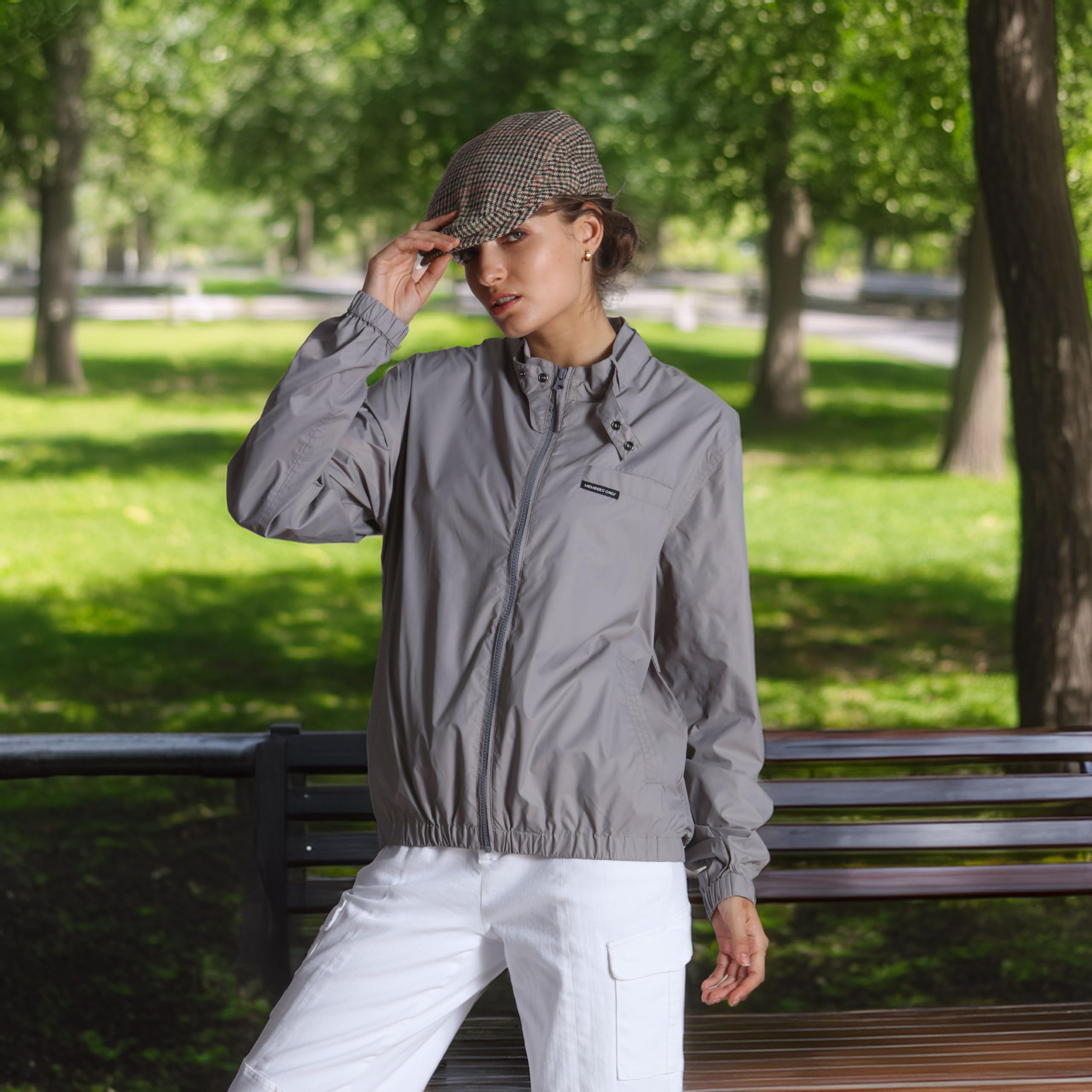 Members Only Women's Packable Oversized Jacket - Image 3